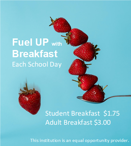 Breakfast is served at school!